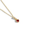 Collana Pietra di Luce Cuore