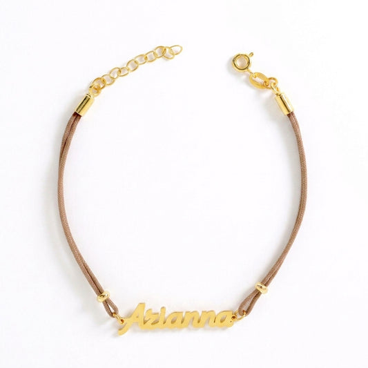 Bracciale Cordoncino Nome