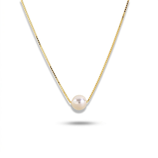 Collana Con Perla Da 6 MM