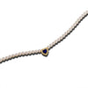 Collana Di Perle Con Cuore Zirconato