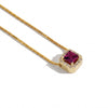 Collana Con Quadrato Zirconato