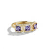 Anello Trilogy Quadrato