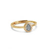 Anello Con Goccia Zirconata