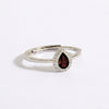 Anello Con Goccia Zirconata