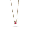 Collana Con Cerchio Zirconato