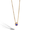 Collana Con Cerchio Zirconato