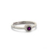 Anello Con Pietra A Cerchio