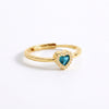 Anello Con Cuore Zirconato