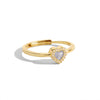 Anello Con Cuore Zirconato