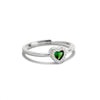 Anello Con Cuore Zirconato