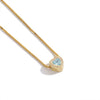 Collana Con Cuore Zirconato
