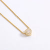 Collana Con Cuore Zirconato