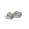 Orecchini Con Cuori Zirconati