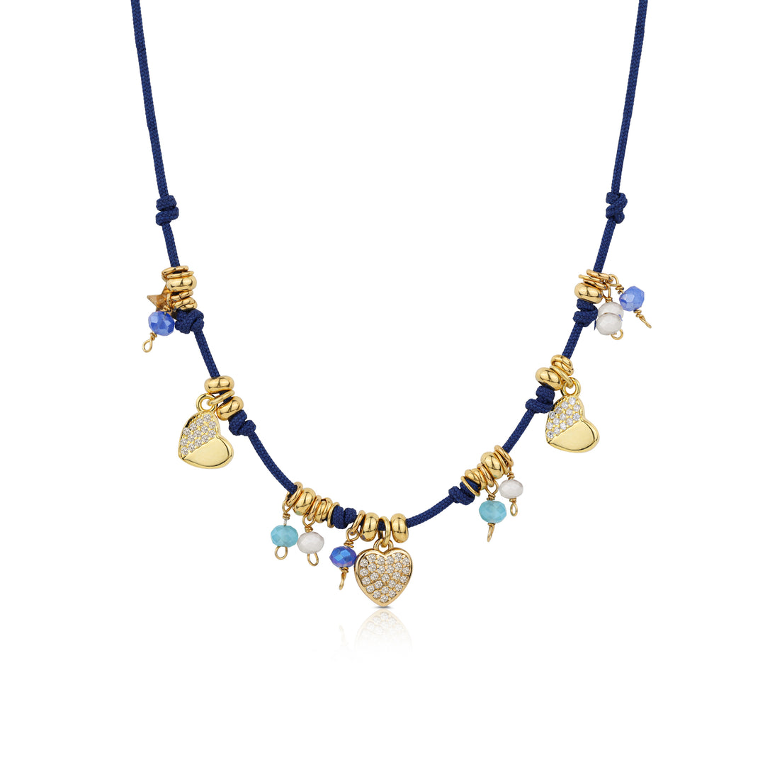 Choker Joy con Cuori Zirconati