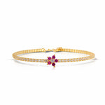 Carica l&#39;immagine nella Galleria, Bracciale Tennis Fiore
