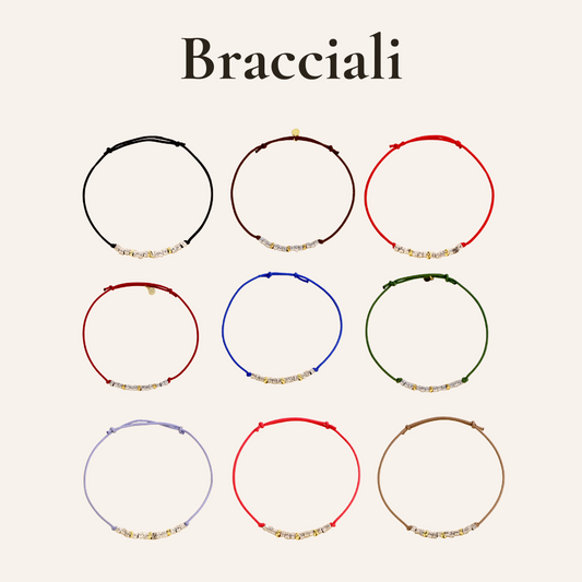 Set Bracciale e Choker con Pepite