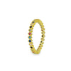 Anello Fascia Pietre Colorate