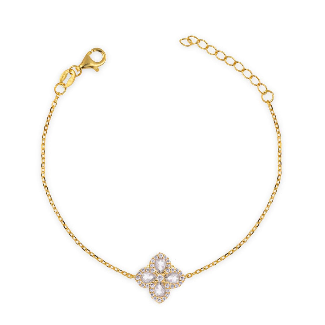 Bracciale con Pendente Fiore