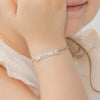 Bracciale Targa Baby Inciso