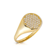 Anello Chevalier  Pavè Tondo