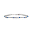 Bracciale Tennis con Zirconi Colorati