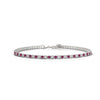 Bracciale tennis con Zirconi Bianchi e Colorati