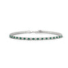 Bracciale tennis con Zirconi Bianchi e Colorati