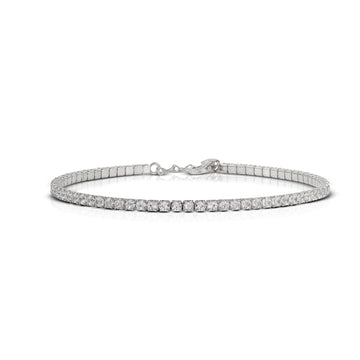 Bracciale Tennis Argento