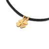 Choker Raso con Quadrifoglio
