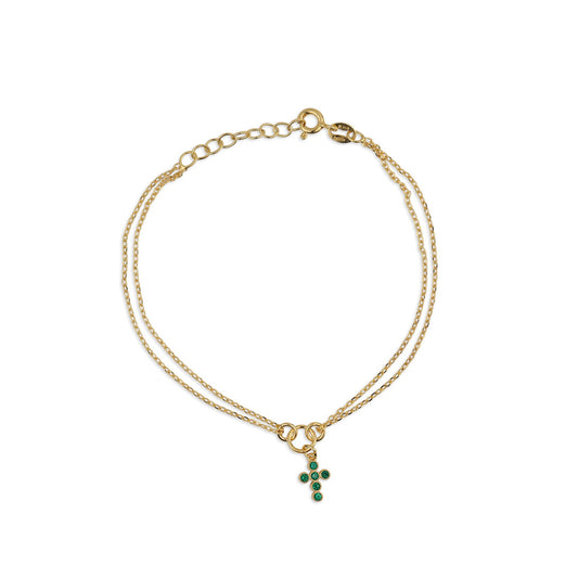 Bracciale Croce Arrotondata