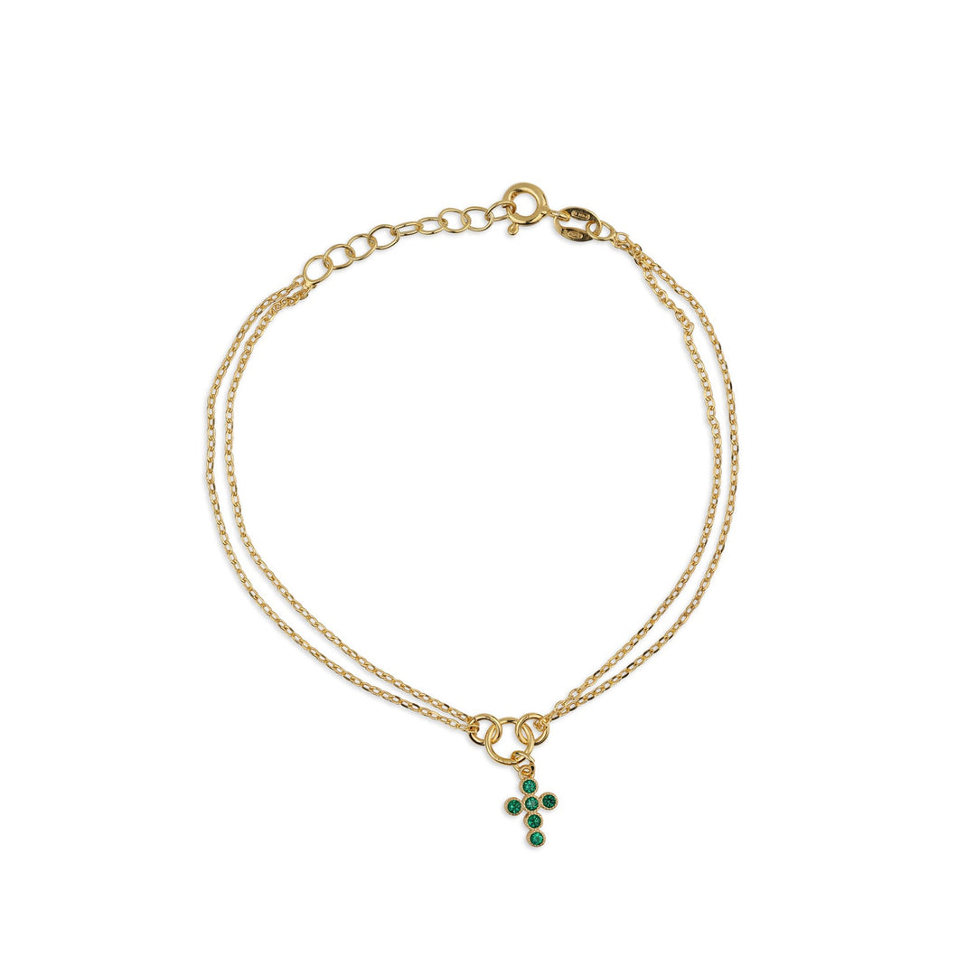 Bracciale Croce Arrotondata