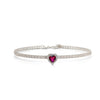 Bracciale Tennis Cuore di Luce