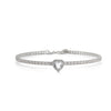 Bracciale Tennis Cuore di Luce