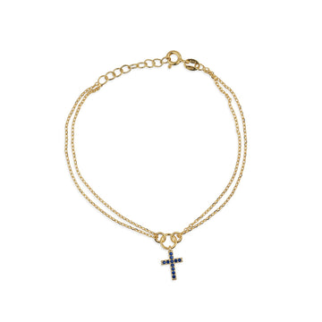 Bracciale Croce Quadrata Piccola
