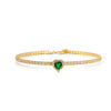 Bracciale Tennis Cuore di Luce