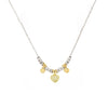 Collana Pepite Con Pendenti Strass