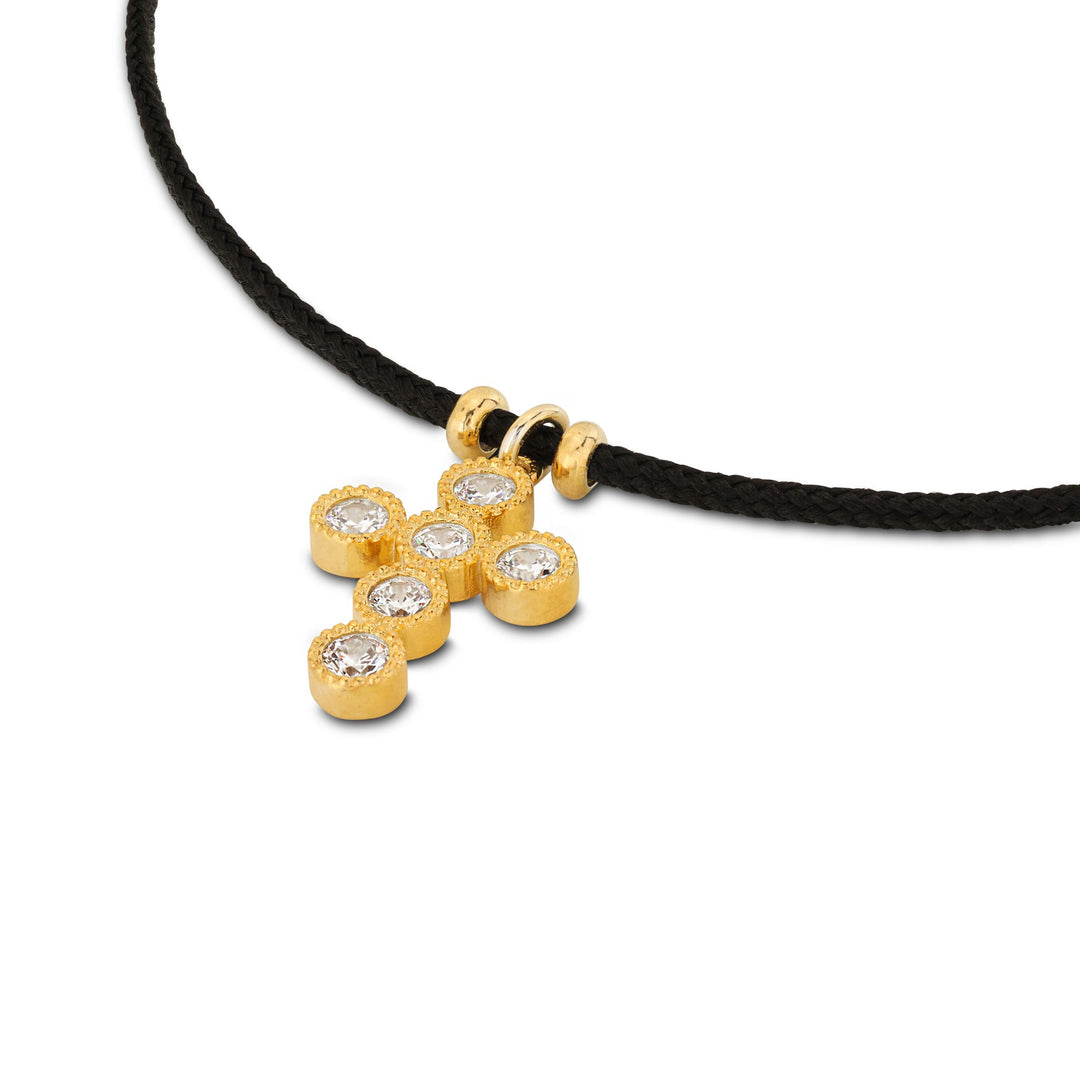 Choker con Croce Zirconata