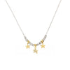 Collana Pepite Con Pendenti Strass