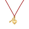 Choker Cordino con pendente