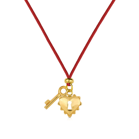 Choker Cordino con pendente