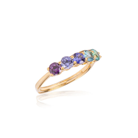 Anello Veretta Degradè