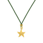 Carica l&#39;immagine nella Galleria, Choker Cordino con pendente
