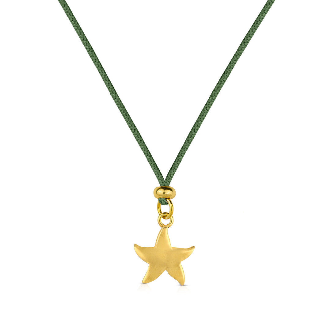 Choker Cordino con pendente