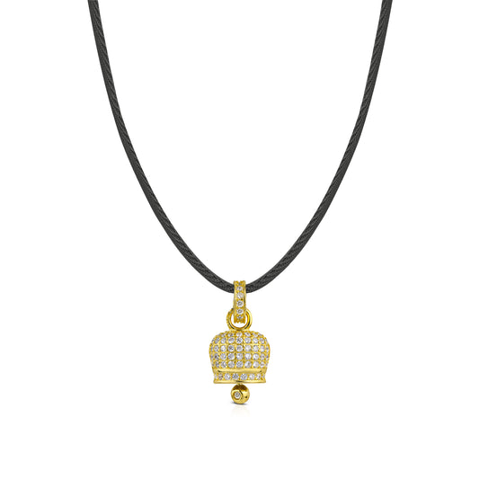 Collana Legami Campanella Zirconata