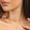 Collana Doppia Con Pendente Swarovski