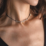 Choker Colorato Pepite e Pendente