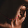 Choker Colorato con Perla