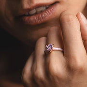 Anello Cuore Arcobaleno