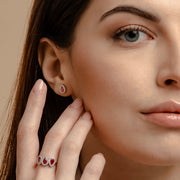 Orecchini Con Goccia Zirconata