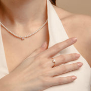 Anello Con Quadrato Zirconato